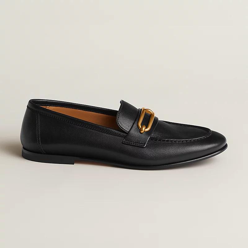 Giày Hermes Colette Loafer Nữ Đen